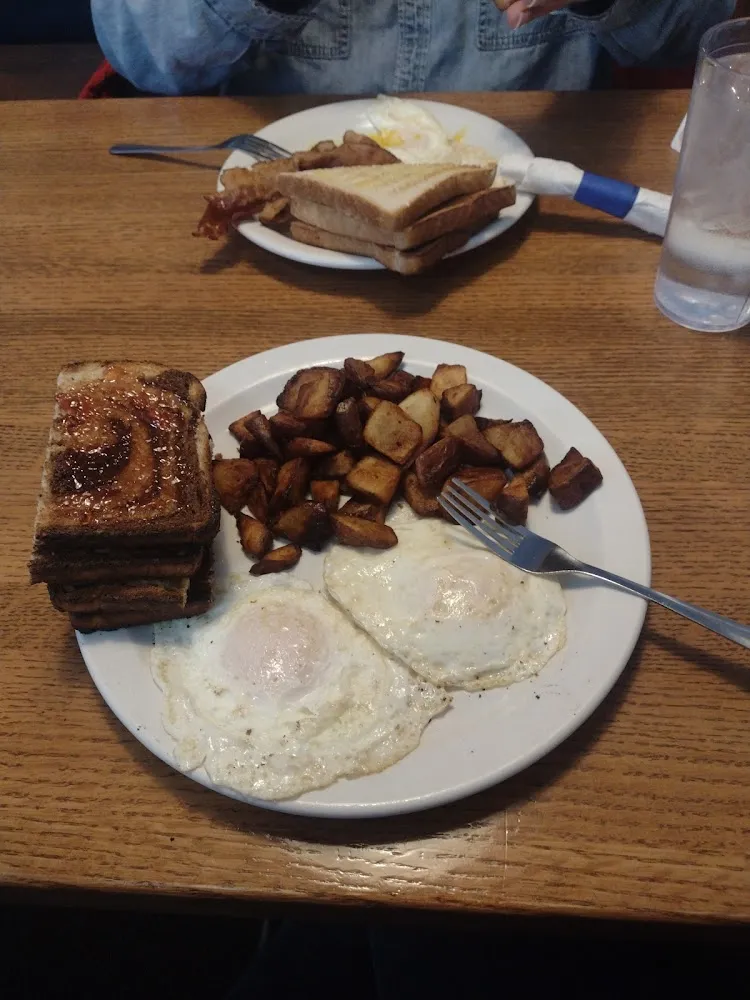 One Egg Meat and Toast